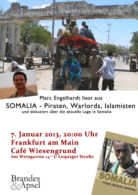 Lesung in FRANKFURT am 7.1.2013